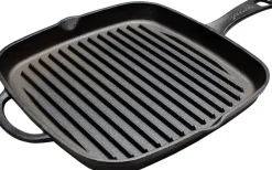 Imperial Kitchen Grillpfanne schwarz 30 x 30 x 3,5 cm