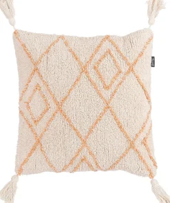 In the Mood Collection Dekokissen Kanta geel/creme 45 x 45 cm