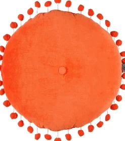 In the Mood Collection Dekokissen PomPom rot D 40 H 12 cm