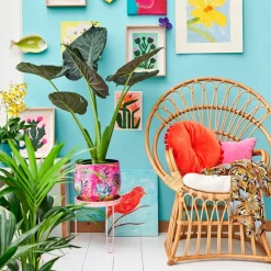 In the Mood Collection Dekokissen PomPom rot D 40 H 12 cm