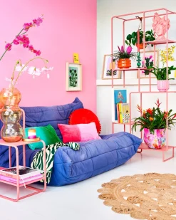 In the Mood Collection Dekokissen PomPom rot D 40 H 12 cm