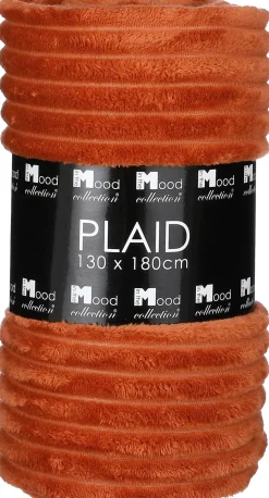 In the Mood Collection Decke Lorens terracotta 180 x 130 cm