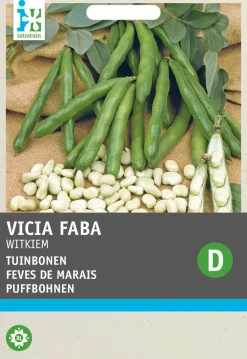 Intratuin Ackerbohne (Vicia faba 'Witkiem') Samen