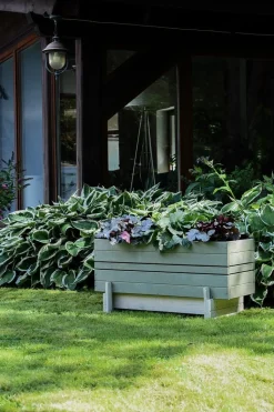 Intratuin Anzuchtkasten Dubba hoch grau/weiß 91 x 40 x 47 cm