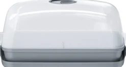 Intratuin Anzuchtkasten mit Deckel grau 39,1 x 25,7 x 18,5 cm