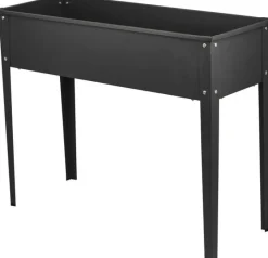 Intratuin Anzuchtkasten schwarz 95 x 25 x 82 cm