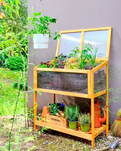 Intratuin Anzuchtkasten Susz hoch natur 89 x 49 x 101 cm