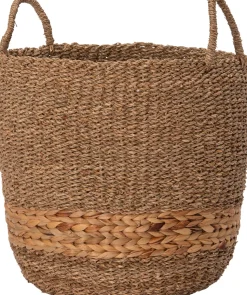 Intratuin Aufbewahrungskorb Horten natur D 35 H 37 cm