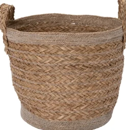 Intratuin Aufbewahrungskorb Olin natur D 35 H 23 cm