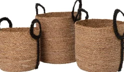 Intratuin Aufbewahrungskorb Lissy natur D 40 H 38 cm