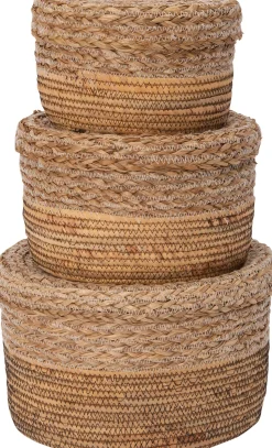 Intratuin Aufbewahrungskorb Vijs natur D 23 H 15 cm