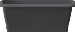 Intratuin Balkonkasten Compleet 59,3 x 19 x 14 cm anthrazit