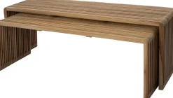 Intratuin Bank Whit naturell 105 x 35 x 35 cm