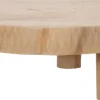 Intratuin Beistelltisch / Pflanzenhocker Holz D 28 cm H 10 cm