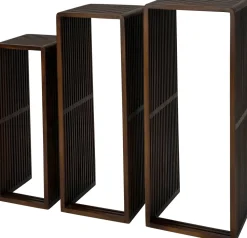 Intratuin Beistelltisch Eza braun 35 x 35 x 90 cm