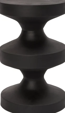 Intratuin Beistelltisch Linde schwarz D 32 H 50 cm