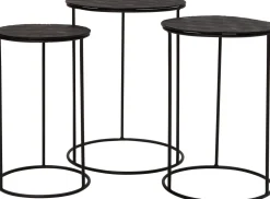 Intratuin Beistelltisch Milou schwarz D 35 H 50 cm