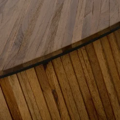 Intratuin Beistelltisch Riss naturell 80 x 59 x 41 cm