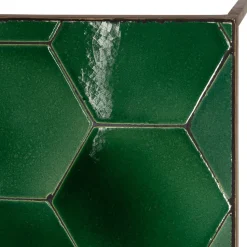 Intratuin Beistelltisch Silka grün / gold 56 x 46 x 50 cm