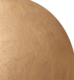 Intratuin Beistelltisch Shinchu gold / schwarz D 40 H 40 cm