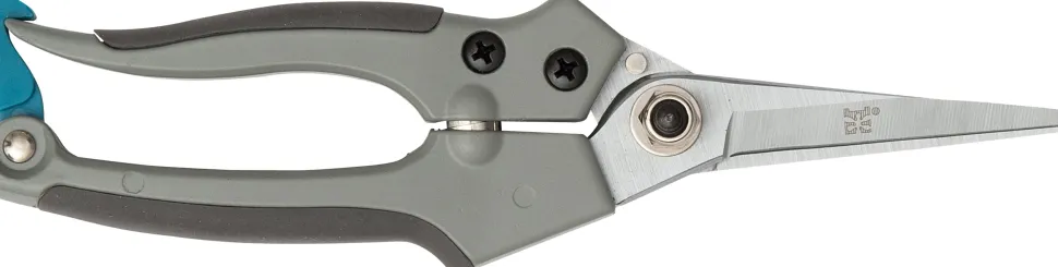 Intratuin Blumenschere schwarz/grau