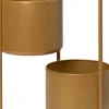 Intratuin Blumenständer Nena gold D 28 H 80 cm