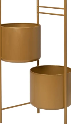 Intratuin Blumenständer Nena gold D 28 H 80 cm