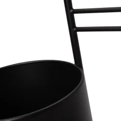 Intratuin Blumenständer Nena schwarz D 28 H 80 cm