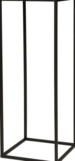 Intratuin Blumenständer Teun schwarz 19 x 19 x 50 cm