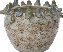 Intratuin Blumentopf Andor beige D 21 H 16 cm