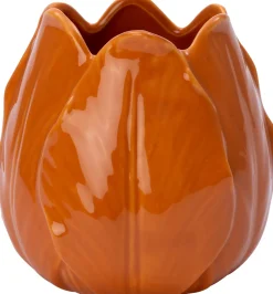 Intratuin Blumentopf Bjorn orange D 14 H 13,5 cm