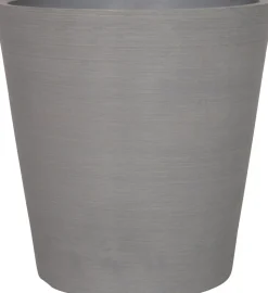 Intratuin Blumentopf Boaz hellgrau D 25 H 12,7 cm