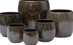 Intratuin Blumentopf Braz grün D 38 H 38 cm