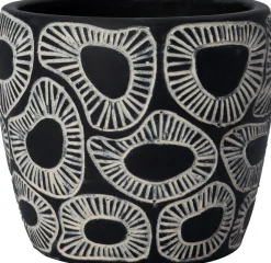 Intratuin Blumentopf Carl schwarz D 11 H 10 cm