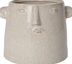 Intratuin Blumentopf Dani weiß D 22,5 H 16 cm