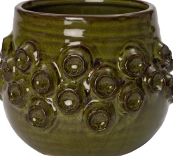 Intratuin Blumentopf Dante grün D 17,5 H 13,5 cm