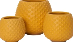 Intratuin Blumentopf Din gelb D 13,5 H 12 cm