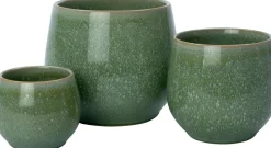 Intratuin Blumentopf Edu grün D 8 H 7,5 cm