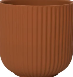 Intratuin Blumentopf Elle orange D 17 H 16,5 cm