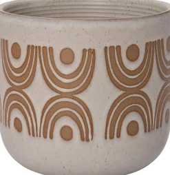 Intratuin Blumentopf Finn weiß D 14,5 H 13,5 cm