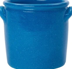 Intratuin Blumentopf Gaia D 24 H 24 cm blau