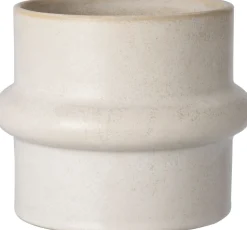 Intratuin Blumentopf Helle creme D 19,5 H 15,5 cm