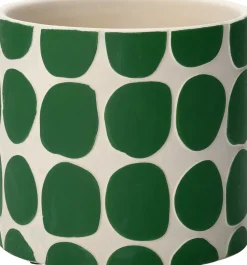Intratuin Blumentopf Idar grün D 7 H 6,5 cm