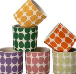 Intratuin Blumentopf Idar grün D 7 H 6,5 cm