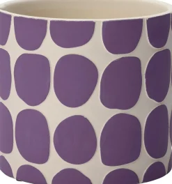 Intratuin Blumentopf Idar lila D 7 H 6,5 cm