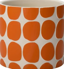 Intratuin Blumentopf Idar orange D 7 H 6,5 cm