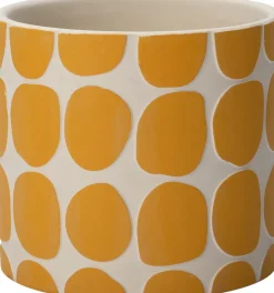 Intratuin Blumentopf Idar gelb D 7 H 6,5 cm