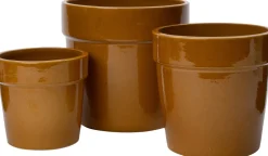 Intratuin Blumentopf Indor gelb D 29 H 27 cm