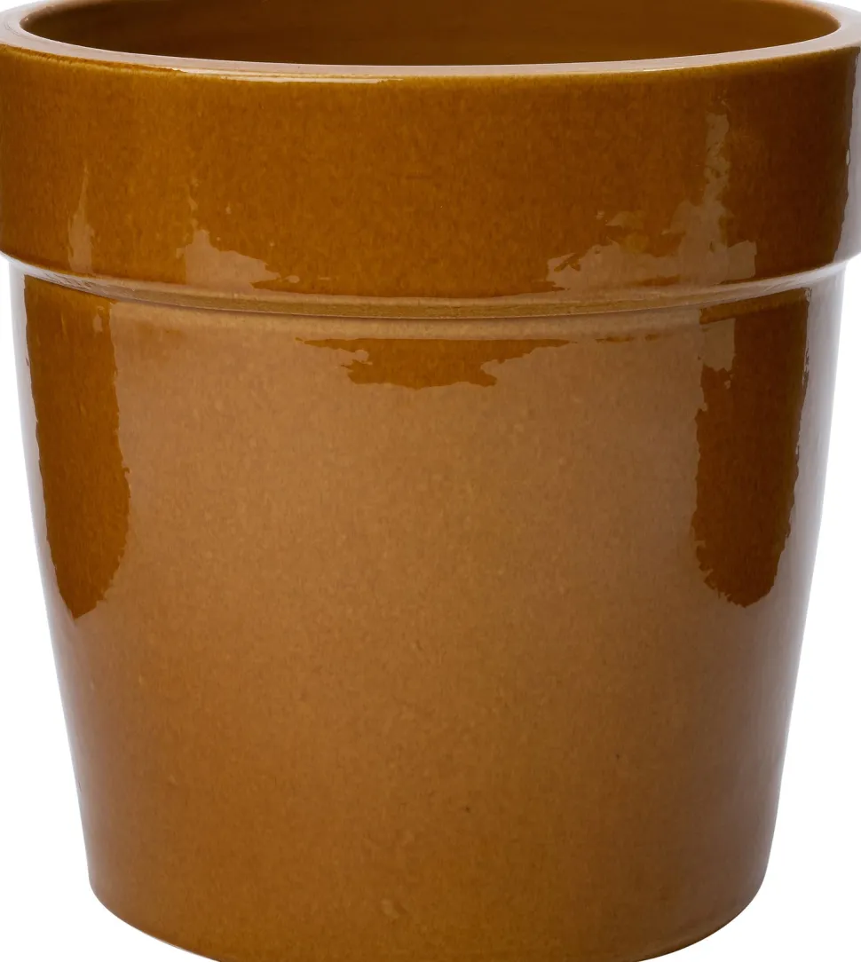 Intratuin Blumentopf Indor gelb D 24 H 23 cm