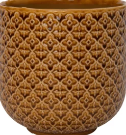 Intratuin Blumentopf Ingo hellbraun D 18,5 H 18 cm